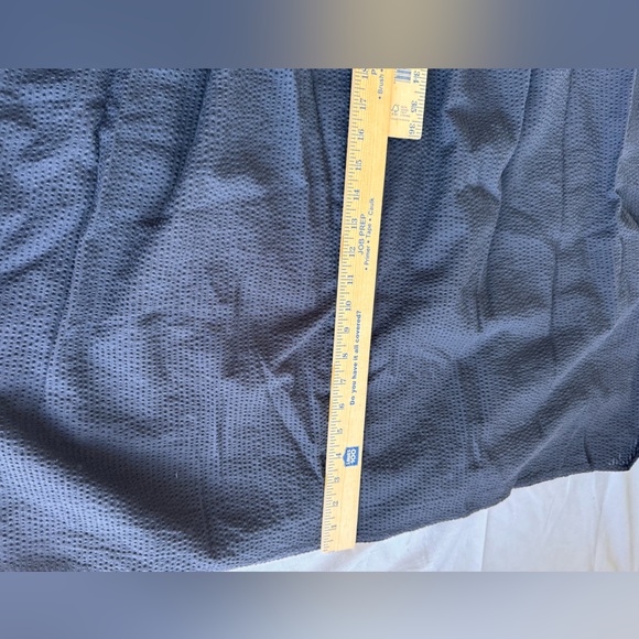 APIECE APART Marta One Shoulder Maxi Dress Navy Blue Medium Knit Gauzy Puff - Picture 11 of 13